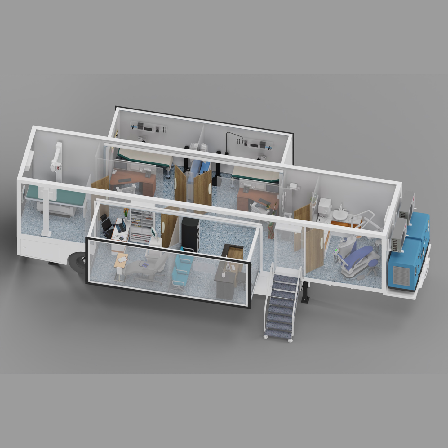 Clinica mobile (unità medica su misura)