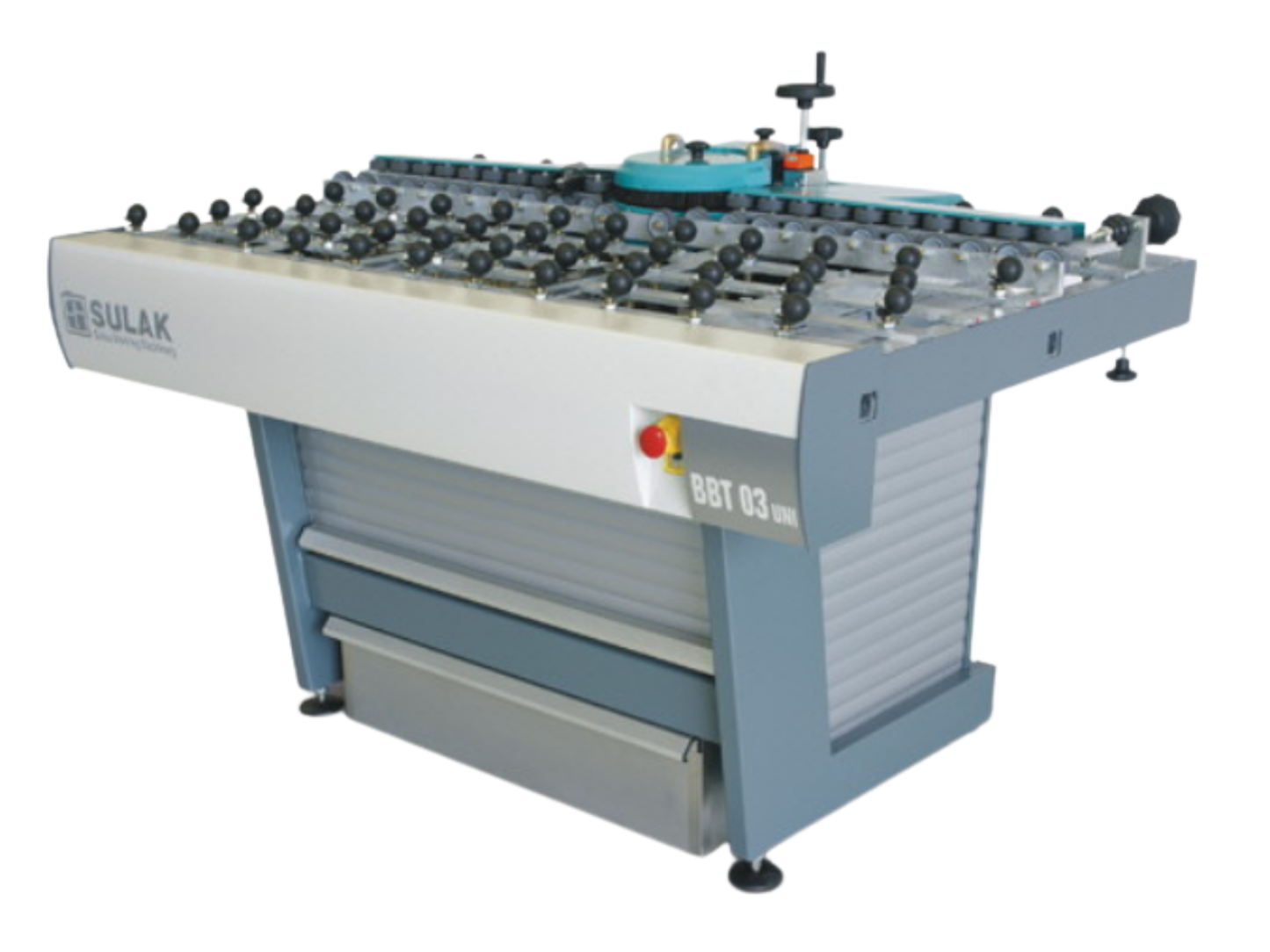 SULAK BBT 03 UNI – horizontale Glas-Kanten-Schleif- und Poliermaschine