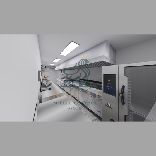 Mobile Containerküche (Erweiterbare Food-Truck-Lösung)